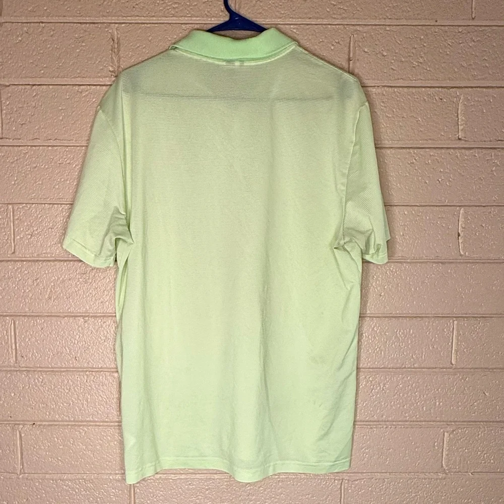Adidas Green Polo Shirt Classic Style size L